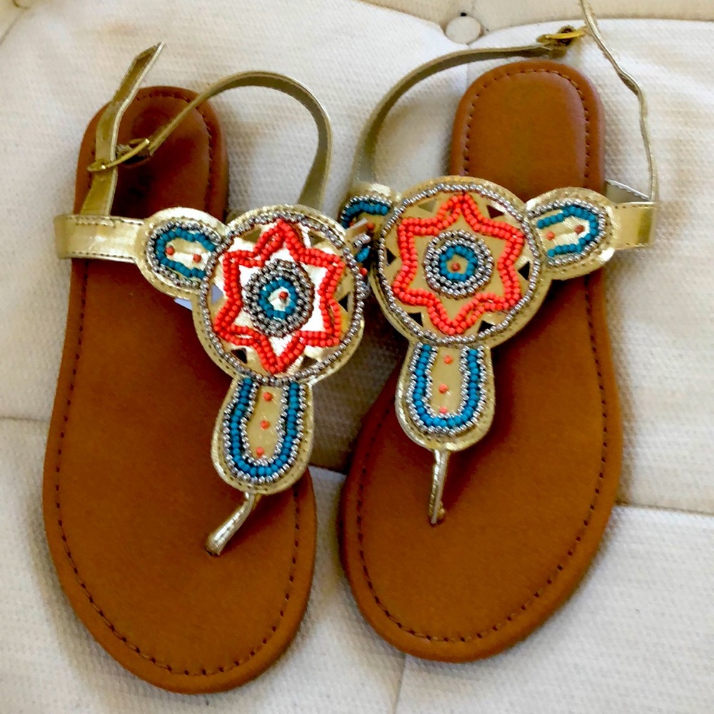 Cat and Jack brand new girl sandals